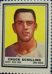 Chuck Schilling Baseball Cards 1962 Topps Stamps Prices