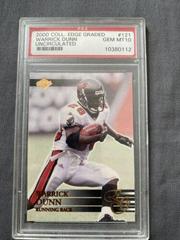 Warrick Dunn [Uncirculated] #121 Football Cards 2000 Collector's Edge Graded Prices