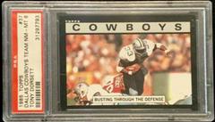Tony Dorsett [Cowboys Team Leaders] Football Cards 1985 Topps Prices