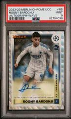 Roony Bardghji [Wave] #AC-RB Soccer Cards 2022 Topps Merlin Chrome UEFA Club Competitions Autographs Prices