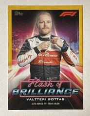 Valtteri Bottas [Gold] #FOB-VB Racing Cards 2022 Topps Formula 1 Flash of Brilliance Prices