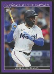 Jazz Chisholm [Purple] #13 Baseball Cards 2022 Topps X Derek Jeter Prices