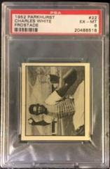 Charles White #22 Baseball Cards 1952 Parkhurst Frostade Prices