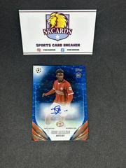 Isaac Babadi [Blue Icy Foilboard] #A-IB Soccer Cards 2023 Topps UEFA Club Autograph Prices