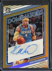 Kenyon Martin [Gold] #DS-KYM Basketball Cards 2022 Panini Donruss Optic Dominators Signatures Prices
