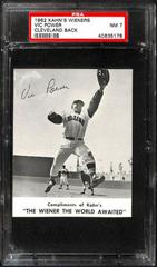 Vic Power [Cleveland Indians Back] Baseball Cards 1962 Kahn's Wieners Prices