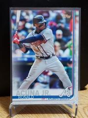 Ronald Acuna Jr. [Batting Advanced Stat] Baseball Cards 2019 Topps Prices