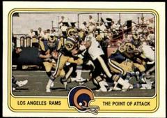 Los Angeles Rams [The Point of Attack] Football Cards 1981 Fleer Team Action Prices