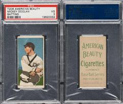 Mickey Doolan [Batting] Baseball Cards 1909 T206 American Beauty 350 no Frame Prices
