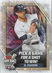 Giancarlo Stanton - 2022 MLB TOPPS NOW® Card 20 - PR: 479