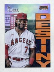 Jo Adell [Orange] #5B Baseball Cards 2022 Stadium Club Chrome Dynasty and Destiny Prices