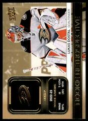 Lukas Dostal [Gold] #RR-3 Hockey Cards 2023 Upper Deck Rookie Retrospective Prices