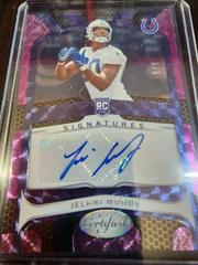 Jelani Woods [Purple] #RS-JW Football Cards 2022 Panini Certified Rookie Signatures Prices