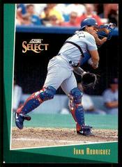 Ivan Rodriguez #136 Baseball Cards 1993 Score Select Prices