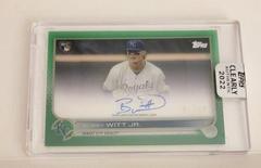 Bobby Witt Jr. [Green] #CAA-BW Baseball Cards 2022 Topps Clearly Authentic Autographs Prices