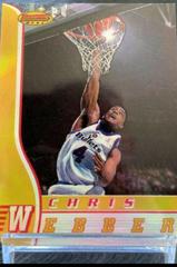 Chris Webber [Refractor] Basketball Cards 1996 Bowman's Best Prices