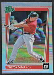 Triston Casas [Holo] Baseball Cards 2021 Panini Donruss Optic Rated Prospect Prices