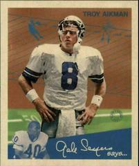 Troy Aikman Football Cards 1997 Fleer Goudey II Prices
