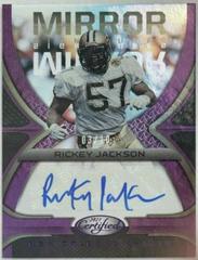 Rickey Jackson [Purple] #MS-RJ Football Cards 2021 Panini Certified Mirror Signatures Prices