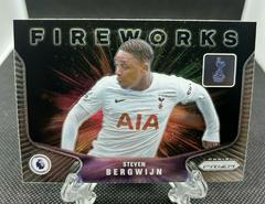 Steven Bergwijn #11 Soccer Cards 2021 Panini Prizm Premier League Fireworks Prices