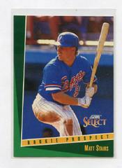 Matt Stairs Baseball Cards 1993 Score Select Prices