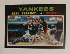 Gary Sanchez [Mini] #5 Baseball Cards 2020 Topps Heritage Prices