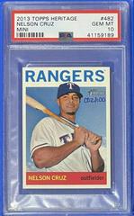 Nelson Cruz [Mini] #482 Baseball Cards 2013 Topps Heritage Prices