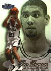 Tim Duncan [Row 3] Basketball Cards 1998 Flair Showcase Prices