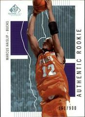 Marcus Haislip #132 Basketball Cards 2002 SP Game Used Prices