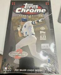 Hobby Box Baseball Cards 2007 Topps Chrome Prices
