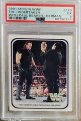 The Undertaker, Paul Bearer Wrestling Cards 1991 Merlin WWF Prices
