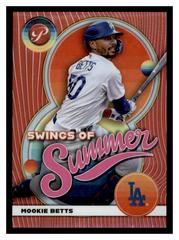Mookie Betts [Red] #SS-10 Baseball Cards 2023 Topps Pristine Swings of Summer Prices