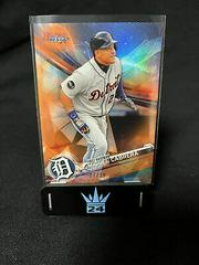 Miguel Cabrera [Orange Refractor] Baseball Cards 2017 Bowman's Best Prices