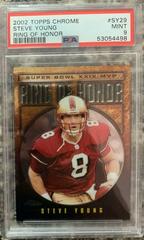 Steve Young Football Cards 2002 Topps Chrome Ring of Honor Prices