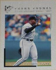 Frank Thomas [Player's Private Issue] #47 Baseball Cards 2000 Topps Gallery Prices