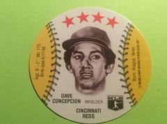 Dave Concepcion Baseball Cards 1977 Detroit Caesars Discs Prices