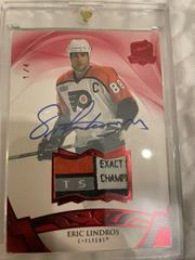 Eric Lindros [Red Autograph Tag] Hockey Cards 2020 Upper Deck The Cup Prices