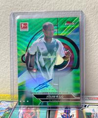Felix Agu [Green Wave] Soccer Cards 2022 Topps Finest Bundesliga Autographs Prices