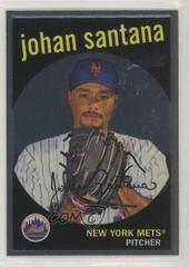 Johan Santana #C105 Baseball Cards 2008 Topps Heritage Chrome Prices