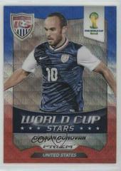 Landon Donovan [Blue & Red Wave Prizm] Soccer Cards 2014 Panini Prizm World Cup Stars Prices