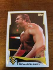 Alexander Rusev Wrestling Cards 2014 Topps WWE NXT Prospects Prices