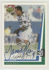 Jason Kreis #JK Soccer Cards 1999 Upper Deck MLS Sign of the Times Prices