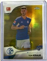 Tom Krauss [Gold] #87 Soccer Cards 2022 Topps Chrome Bundesliga Prices