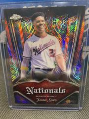 Juan Soto [Red] #PS-9 Baseball Cards 2022 Topps Chrome Logofractor Club Plaques Prices