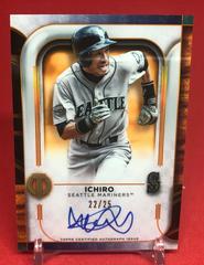 Ichiro [Orange] #TA-I Baseball Cards 2022 Topps Tribute Autographs Prices