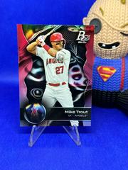 Mike Trout #100 Baseball Cards 2023 Bowman Platinum Prices