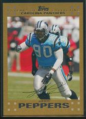 Julius Peppers [Gold] #421 Football Cards 2007 Topps Prices
