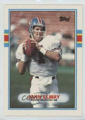 John Elway #4 Football Cards 1989 Topps American/UK Prices
