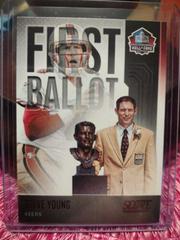 Steve Young Football Cards 2022 Panini Score First Ballot Prices