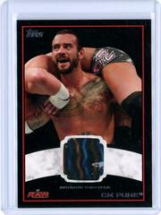 CM Punk [Black] Wrestling Cards 2012 Topps WWE Shirt Relics Prices